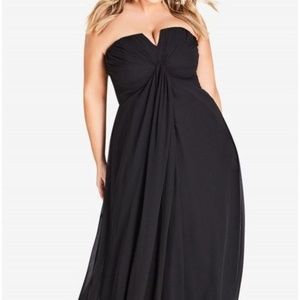 CITY CHIC - serene maxi dress size 18